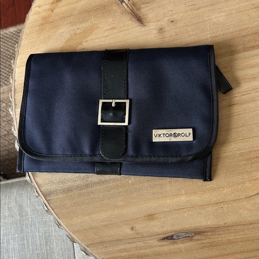 Viktor & Rolf for‎ KLM Navy Blue Toiletry Pouch